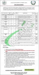 Galiyat Development Authority Jobs