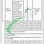 District & Session Court Jamshoro Jobs