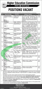 Higher Education Commission Jobs