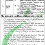 Exciting Career Opportunities in Punjab Social  Welfare & Bait-ul-Maal Department for Medical Officer