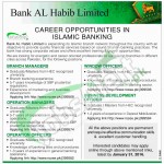 Bank Al Habib Limited Jobs