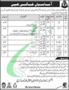 Job Offers in the CMH Malir Cantt Karachi for Driver, Sentry Worker