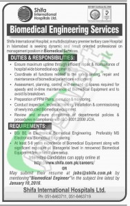 Career Opportunities in Shifa International Hospital Islamabad