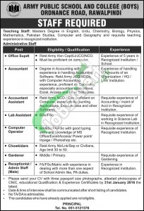 APS Rawalpindi Jobs