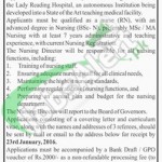 Lady Reading Hospital Job for Nursing Director 2016