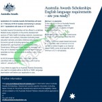 Australia Awards Scholarships 