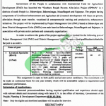 Planning & Development Department Lahore Jobs