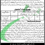 Situations Vacant in Govt of Punjab Irrigation Department for Disable Persons in Multan 09 Feb 2016