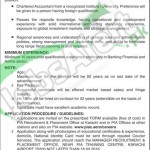 Employment Opportunities for CFO in Pakistan International Airlines 29 Feb 2016