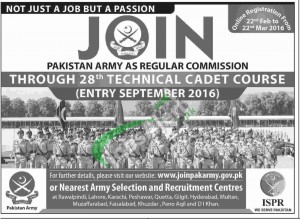 Pakistan Army Jobs