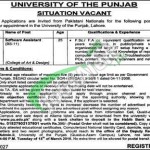 Punjab University Jobs