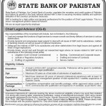 Employment Offers in SBP Karachi 28 February 2016 For Chief Legal Advisor Latest