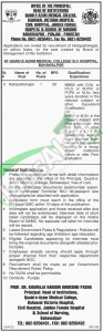 Situatiuons Vacant for Histopathologist in QMC Bahawal Victoria Hospital 25 Feb 2016 in Bahawalpur Latest Advertisement