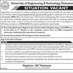 UET Peshawar Jobs