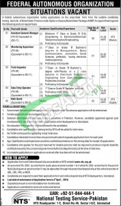 Federal Autonomous Organization Jobs