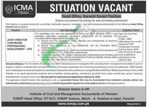 ICMAP Jobs