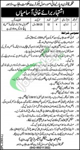 Law & Parliamentary Affairs Department Punjab Jobs