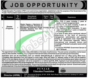 PEF Jobs