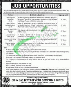 OGDCL Jobs