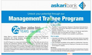 Askari Bank MTO Jobs