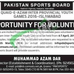 Pakistan Sports Board Jobs