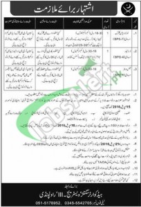 Pakistan Army Jobs