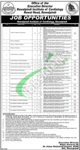 Rawalpindi Institute of Cardiology Jobs