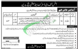 District & Session Court Badin Jobs