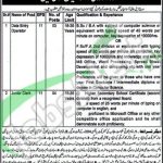 Situations Vacant in BISE Gujranwala April 2016 For Data Entry Operator