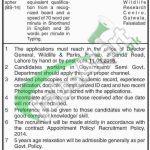 Punjab Wildlife and Parks Department Jobs