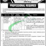 Ministry of Finance Pakistan Jobs