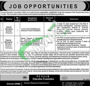 PEF Jobs
