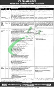 KTH Peshawar Jobs