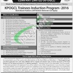 KPOGCL Trainees Induction Program 2016