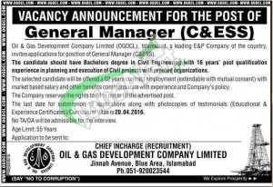 OGDCL Jobs