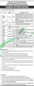 Situations Vacant in Peshawar Provincial TB Control Program April 2016 NTS Test Latest Add