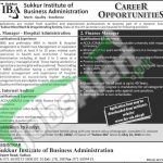 Institute of Business Administration Jobs April 2016 Latest Add