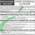 Career Offers for Chief Internal Auditor 2016 in NTDCL