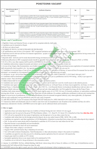 Non Formal Basic Education Department Jobs
