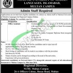 NUML Jobs