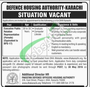 DHA Karachi Jobs