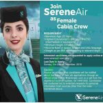 Serene Air Cabin Crew Jobs 2018