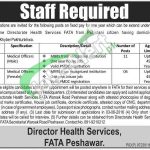 Directorate of Health Services FATA Jobs