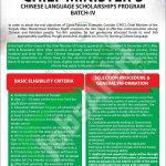 Chinese Language Scholarship 2017