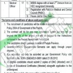 Jobs in Social Welfare & Bait-ul-Maal Department Punjab