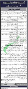 District and Session Court Malir Karachi Jobs