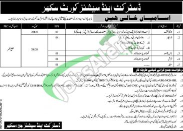 Session Court Sukkur Jobs