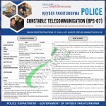 KPK Police Jobs