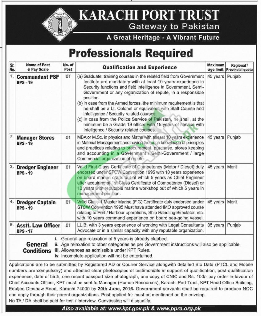 job wapda 2018 form for application Job Vacancy Form Trust 2016 Application Port Karachi