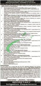 Irrigation Department Punjab Jobs